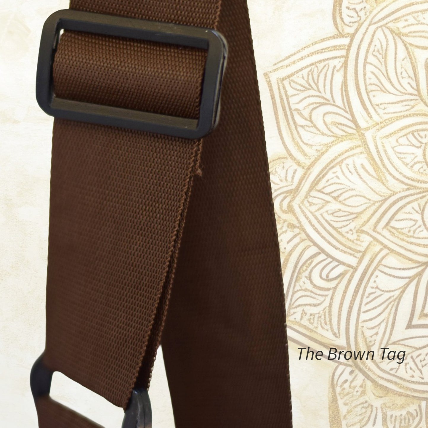 Off-white namasthe yoga mat bag