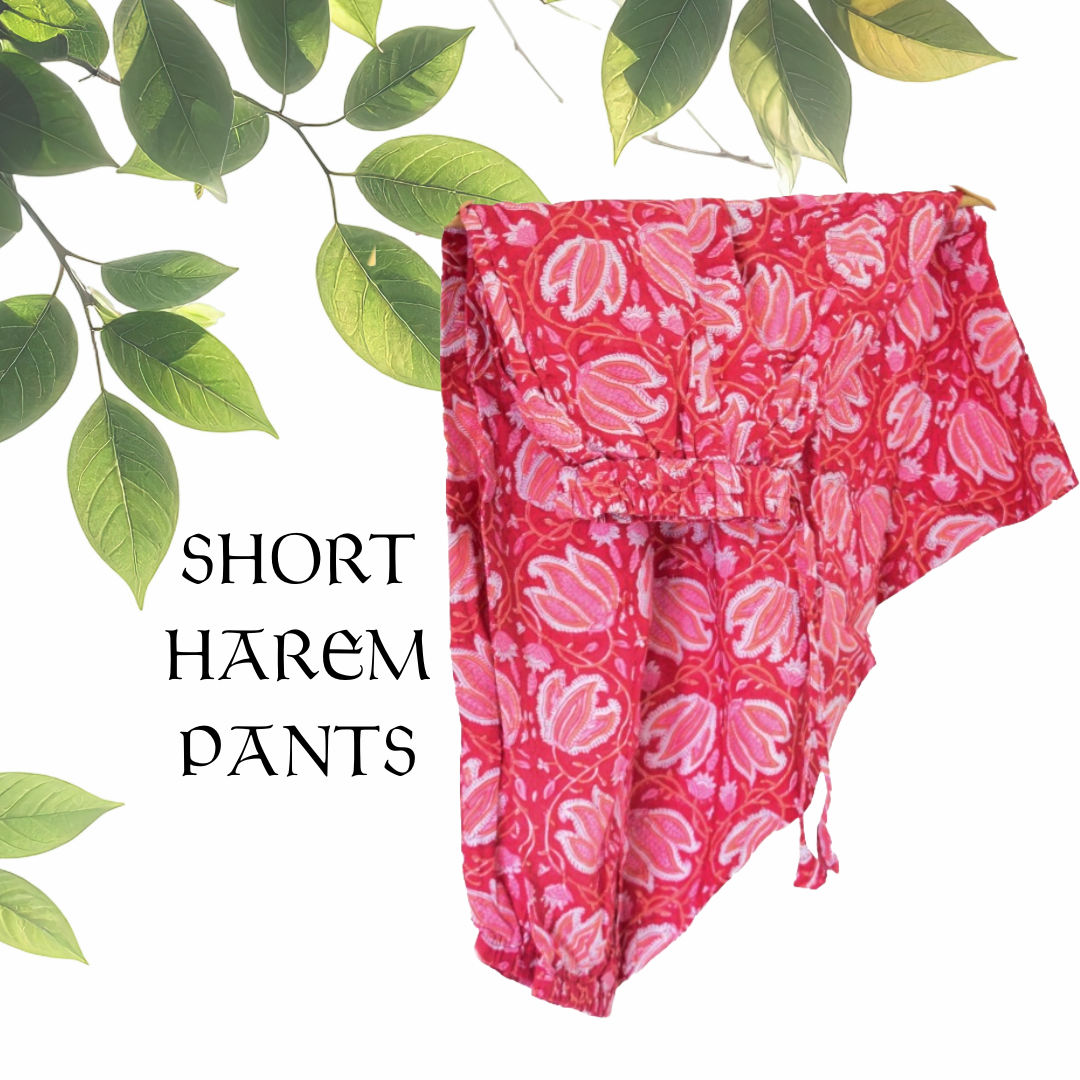 Short harem pants